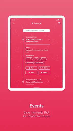 Love Counter – Time in Love screenshot