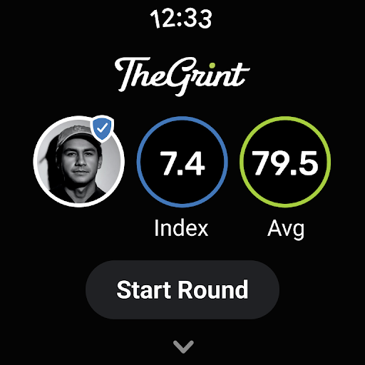 TheGrint | Golf Handicap & GPS screenshot
