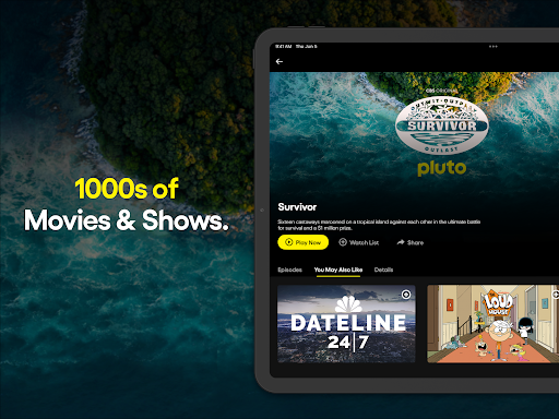PlutoTV: Stream Free Movies/TV screenshot