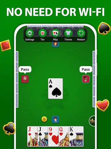 Euchre - Card Game Offline screenshot