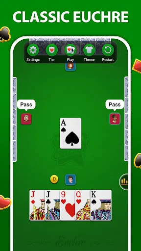 Euchre - Card Game Offline screenshot
