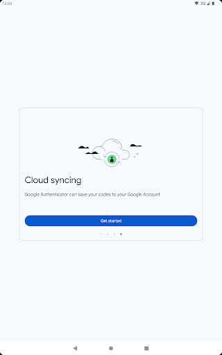 Google Authenticator screenshot