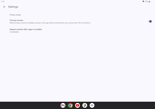 Google Authenticator screenshot