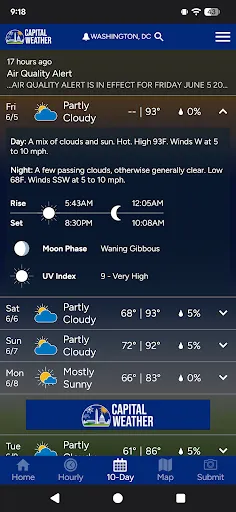 Capital Weather screenshot