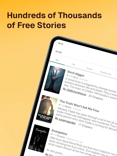 Inkitt: Books, Novels, Stories screenshot