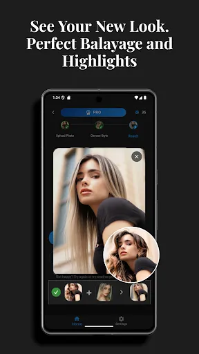 HairLook: AI Hairstyle Try On screenshot