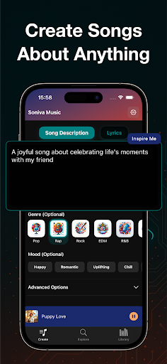 AI Song Maker: Soniva Music screenshot