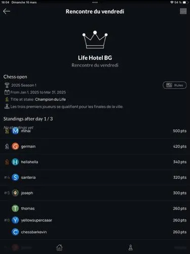 ChessBar screenshot