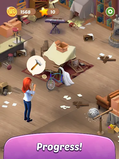 Wordington Solitaire screenshot
