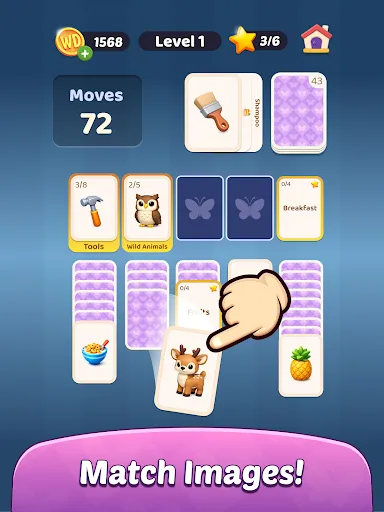 Wordington Solitaire screenshot