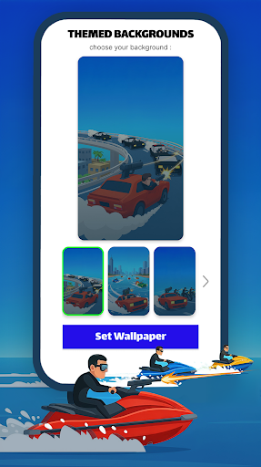 Gun Chase Launcher screenshot