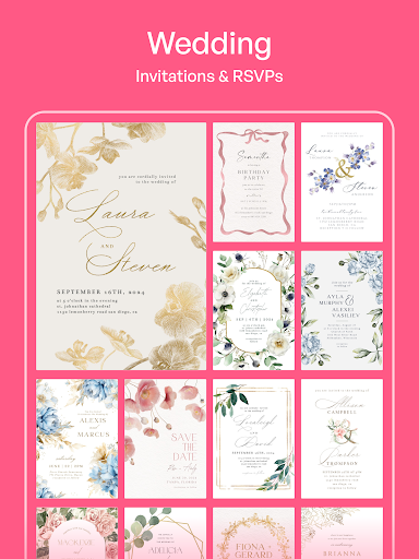 Invitation Maker: Cards & RSVP screenshot
