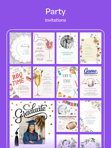 Invitation Maker: Cards & RSVP screenshot