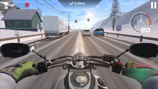 Traffic Moto Rider City screenshot