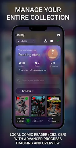 Apex Comics reader screenshot