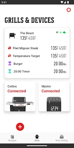 Weber® Connect screenshot