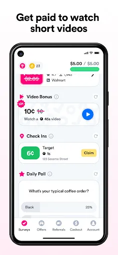 Survey Pop: Make money fast! screenshot