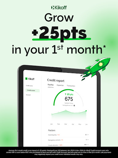 Kikoff - Build Credit Quickly screenshot