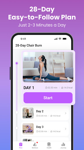 Chair Workout: Women's Edition screenshot