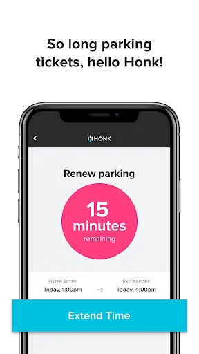 HonkMobile: Pay for Parking screenshot