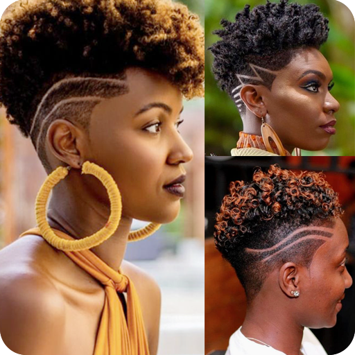Black Women Line Hairstyles