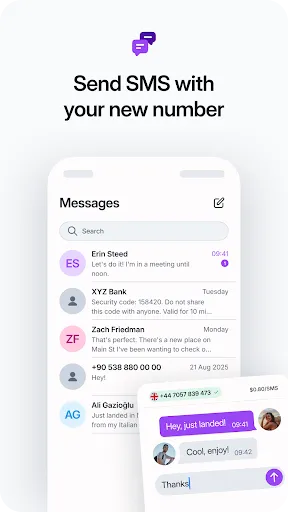 Roamless: eSIM & 2nd Number screenshot