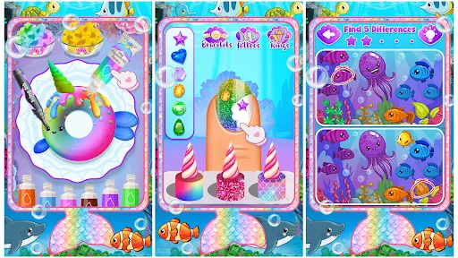 Princess Mermaid Phone screenshot