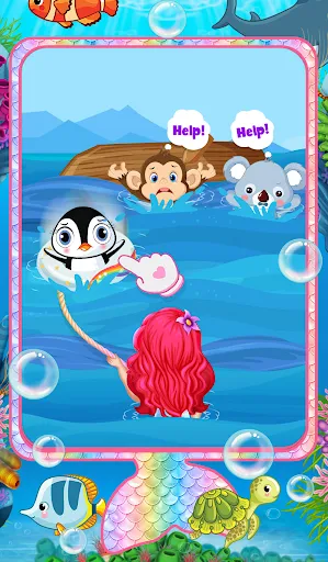 Princess Mermaid Phone screenshot