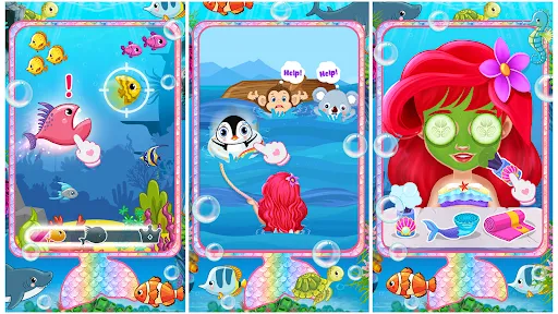 Princess Mermaid Phone screenshot