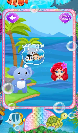 Princess Mermaid Phone screenshot