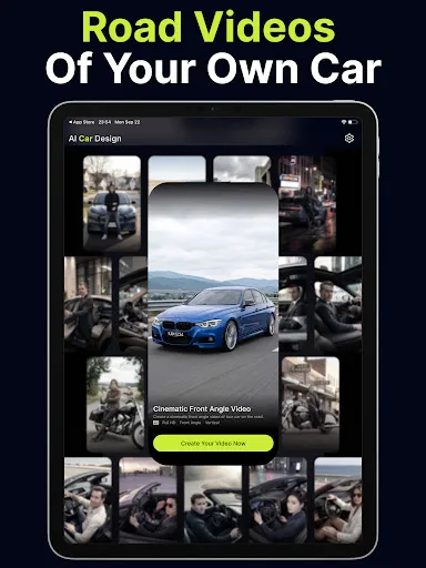 AI Car Designer Modify & Tune screenshot