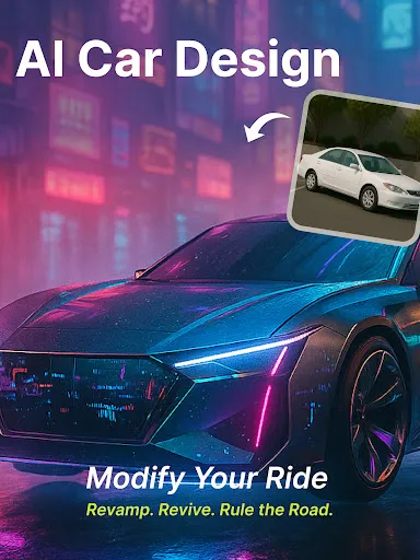 AI Car Designer Modify & Tune screenshot