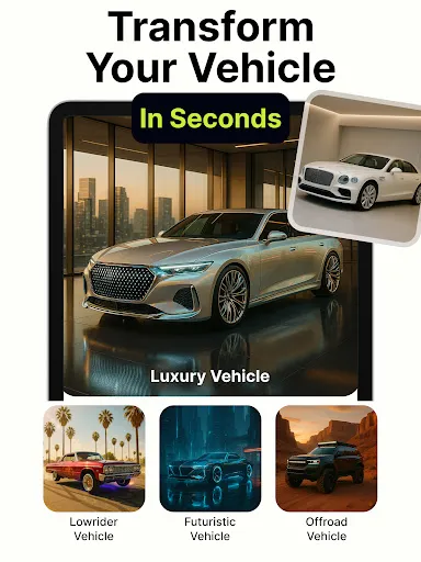 AI Car Designer Modify & Tune screenshot