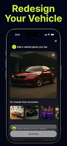 AI Car Designer Modify & Tune screenshot