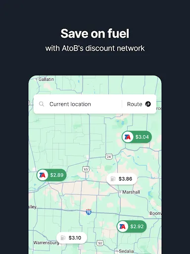 AtoB: Find and Save on Fuel screenshot