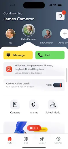 Xplora screenshot