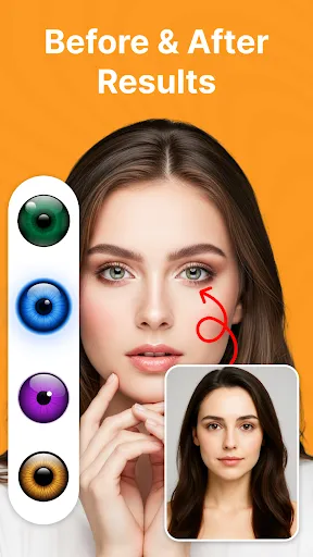 Eye Color Changer Photo Editor screenshot