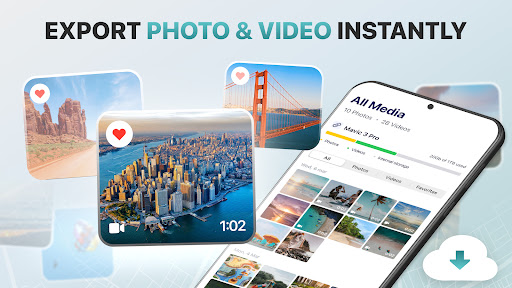 Fly Go 4 Drone Camera Control screenshot