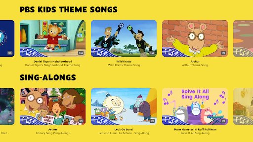 PBS KIDS Video screenshot
