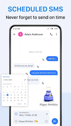 Messages screenshot