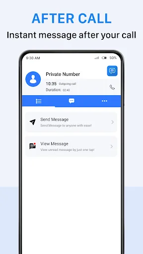 Messages screenshot