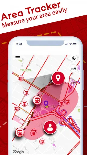 GPS Field Area Measurement App screenshot
