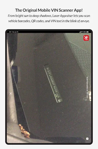 VIN Scanner screenshot