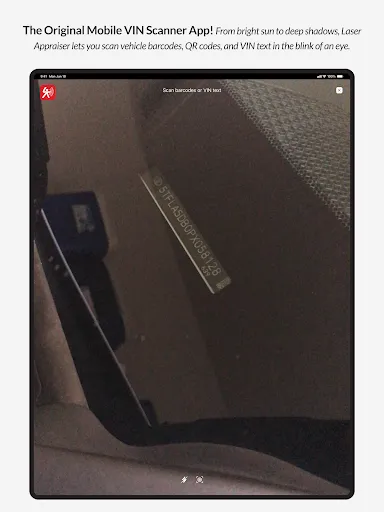 VIN Scanner screenshot