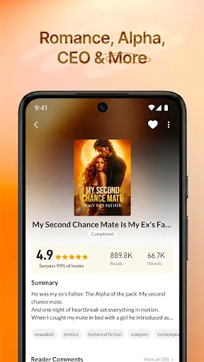 Readict Fiction screenshot