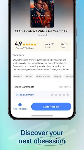 Readict Fiction screenshot