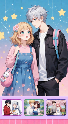 Anime Couple: Avatar Maker screenshot