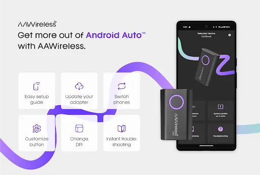 AAWireless for Android Auto™ screenshot