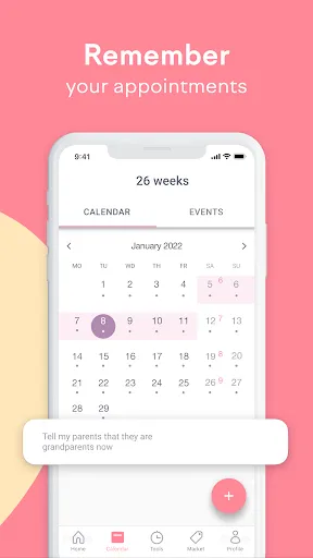 Pregnancy Tracker: amma screenshot