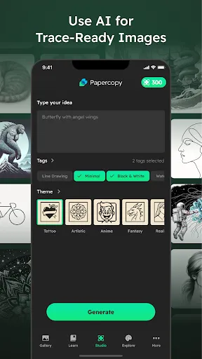 Papercopy - Tracer screenshot